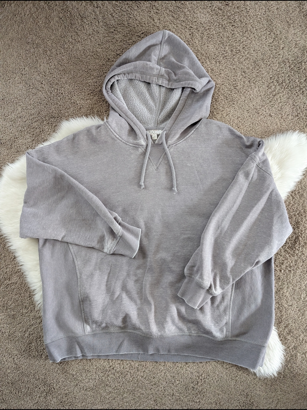 Gypsy & Jade Soft Heather Gray Hooded Sweatshirt Size 1X